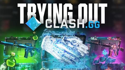 clash.gg|Trying Out These BRAND NEW Cases in CASE .